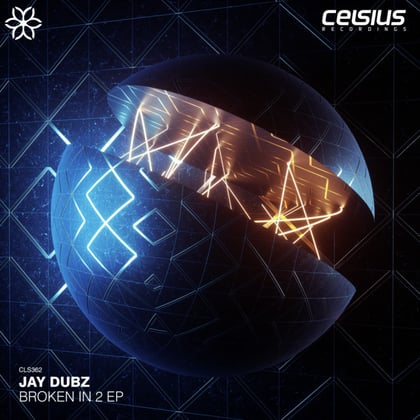 Broken In 2 EP album by Jay Dubz - Drum and Bass Cover Art