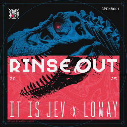 Rinse Out album by it is Jev - Drum and Bass Cover Art