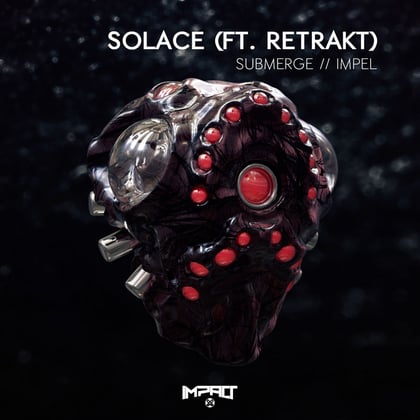 Submerge / Impel album by Solace & Retrakt - Drum and Bass Cover Art