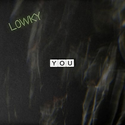 Y0U album by L0WKY - Drum and Bass Cover Art