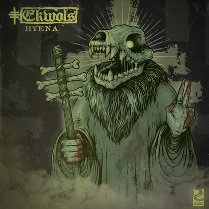 Hyena album by Ekwols - Drum and Bass Cover Art