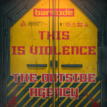 This Is Violence album by The Outside Agency - Drum and Bass Cover Art