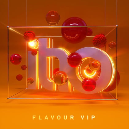 Flavour (VIP) album by Itro - Drum and Bass Cover Art