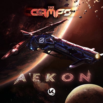 Aekon album by TR Tactics, SND & The Clamps - Drum and Bass Cover Art