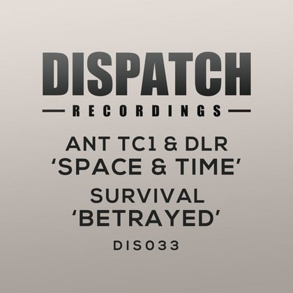 Space & Time / Betrayed album by Ant TC1, Survival & DLR - Drum and Bass Cover Art