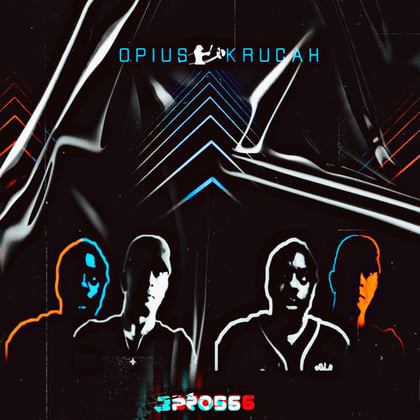 Opius x Krugah EP album by Opius - Drum and Bass Cover Art