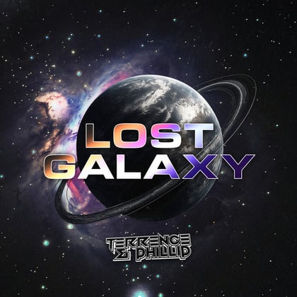 Lost Galaxy album by Terrence & Phillip - Drum and Bass Cover Art