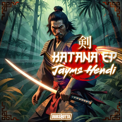 Katana EP album by Jayms Hendi - Drum and Bass Cover Art