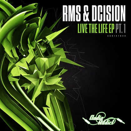 Live The Life: Part 1 album by RMS - Drum and Bass Cover Art