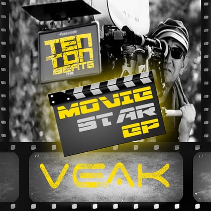 Movie Star album by Veak - Drum and Bass Cover Art