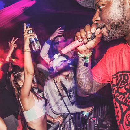 Lyrics Spree album by Parly B - Drum and Bass Cover Art