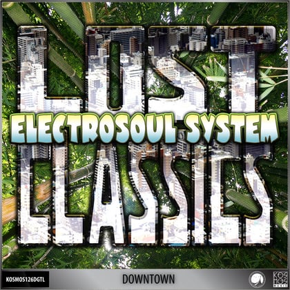 Downtown album by Electrosoul System - Drum and Bass Cover Art