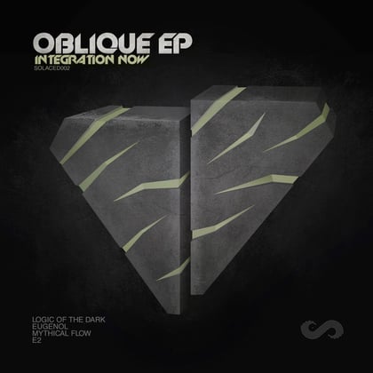Oblique EP album by Integration Now - Drum and Bass Cover Art