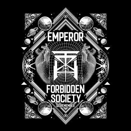 Disremember album by Emperor - Drum and Bass Cover Art