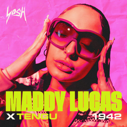 1942 album by Tengu & Maddy Lucas - Drum and Bass Cover Art