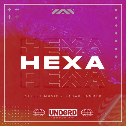 Street Music / Radar Jammer album by Hexa - Drum and Bass Cover Art