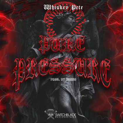 Pure Pressure album by Whiskey Pete - Drum and Bass Cover Art