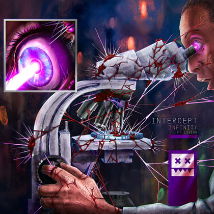 Infinity album by Intercept - Drum and Bass Cover Art