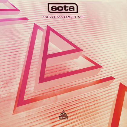 Harter Street VIP album by SOTA - Drum and Bass Cover Art
