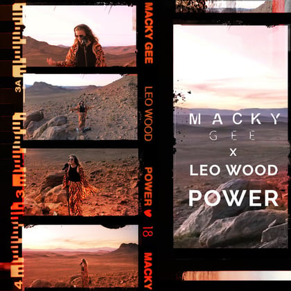 Power album by Macky Gee - Drum and Bass Cover Art