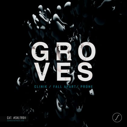 Clinik / Fall Apart / Prone album by Groves - Drum and Bass Cover Art