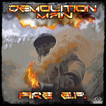 Fire EP album by Demolition Man - Drum and Bass Cover Art