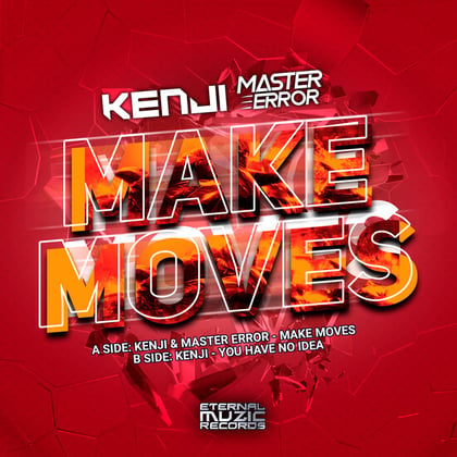 Make Moves/You have no idea album by Master Error & Kenji - Drum and Bass Cover Art