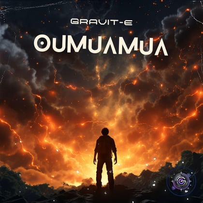 Oumuamua album by Gravit-E - Drum and Bass Cover Art
