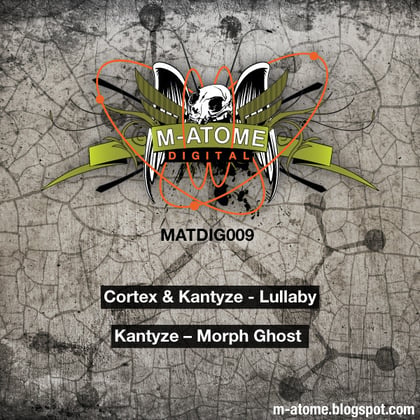 m-Atome Digital 004 album by Kantyze - Drum and Bass Cover Art
