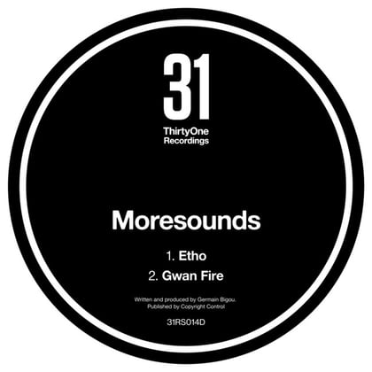 Etho / Gwan Fire album by Moresounds - Drum and Bass Cover Art