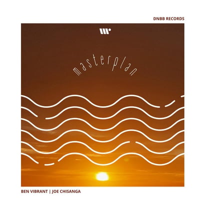 Masterplan album by Ben Vibrant - Drum and Bass Cover Art