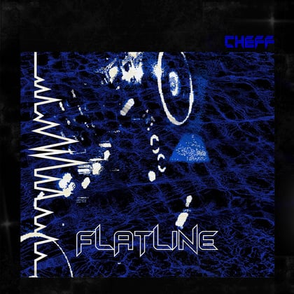 Flatline album by CHEFF - Drum and Bass Cover Art