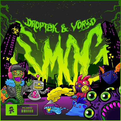 Smog album by Droptek & Vorso - Drum and Bass Cover Art