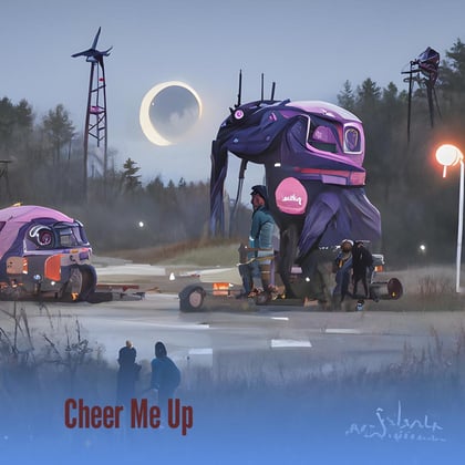 Cheer Me Up album by Handra - Drum and Bass Cover Art