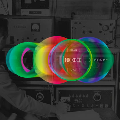 Human Philosophy / Space Philosophy album by NickBee - Drum and Bass Cover Art