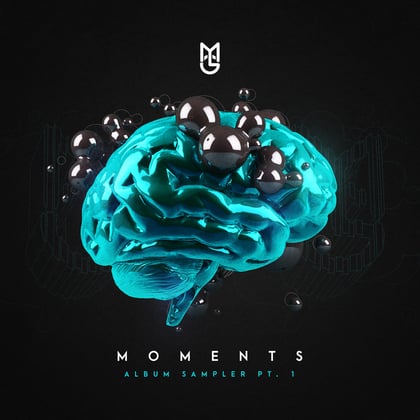 Moments (Album Sampler Part 1) album by Macky Gee - Drum and Bass Cover Art