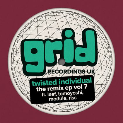 The Remix EP Vol 7 album by Twisted Individual - Drum and Bass Cover Art