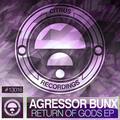 Return Of Gods EP album by Agressor Bunx - Drum and Bass Cover Art