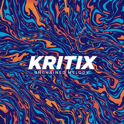 Unchained melody album by Kritix - Drum and Bass Cover Art