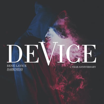 Darkness album by René LaVice - Drum and Bass Cover Art