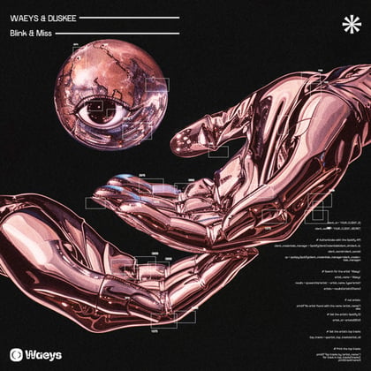 Blink & Miss album by Waeys & Duskee - Drum and Bass Cover Art