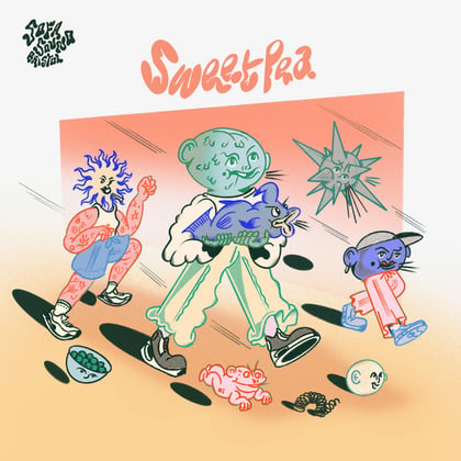 All Night Bender album by Sweetpea - Drum and Bass Cover Art