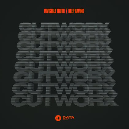 Invisible Truth / Keep Raving album by Cutworx & Safire - Drum and Bass Cover Art