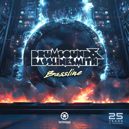 Bassline album by Drumsound & Bassline Smith - Drum and Bass Cover Art