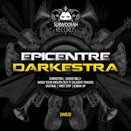 Darkestra EP album by Epicentre - Drum and Bass Cover Art