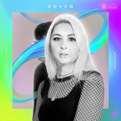 Butterfly Effect (Acoustics) album by Koven - Drum and Bass Cover Art