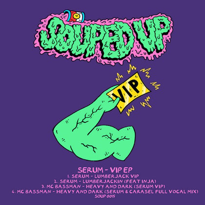 VIP album by Serum - Drum and Bass Cover Art