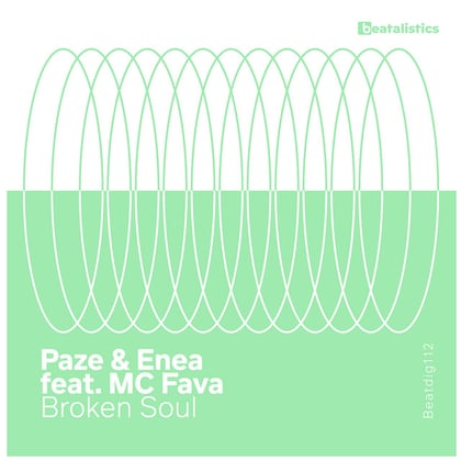 Broken Soul album by Enea, Paze & MC Fava - Drum and Bass Cover Art