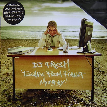 Escape From Planet Monday album by DJ Fresh - Drum and Bass Cover Art