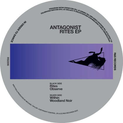 Rites - EP album by Antagonist - Drum and Bass Cover Art
